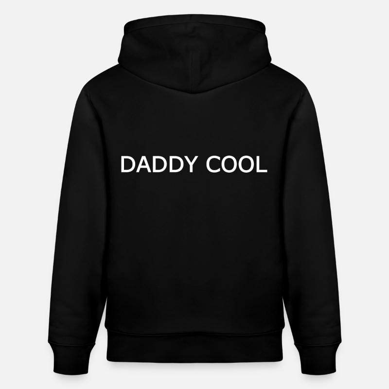 Daddy cool - Stanley/Stella Unisex Bio-Hoodie CRUISER  - Schwarz