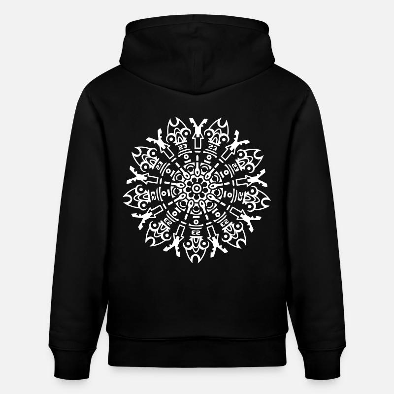 tekno 23 round - Stanley/Stella Unisex Bio-Hoodie CRUISER  - Schwarz