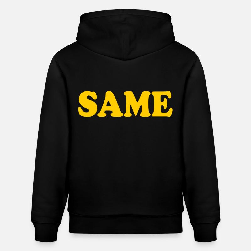 Same - Stanley/Stella Unisex Bio-Hoodie CRUISER  - Schwarz