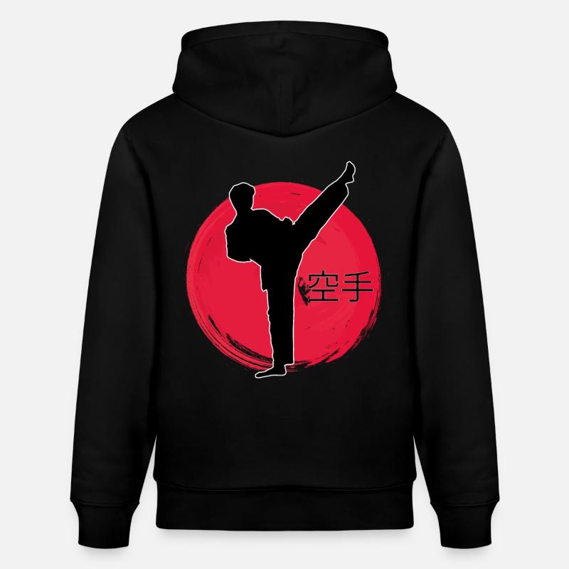Karate Japan - Stanley/Stella Unisex Bio-Hoodie CRUISER  - Schwarz