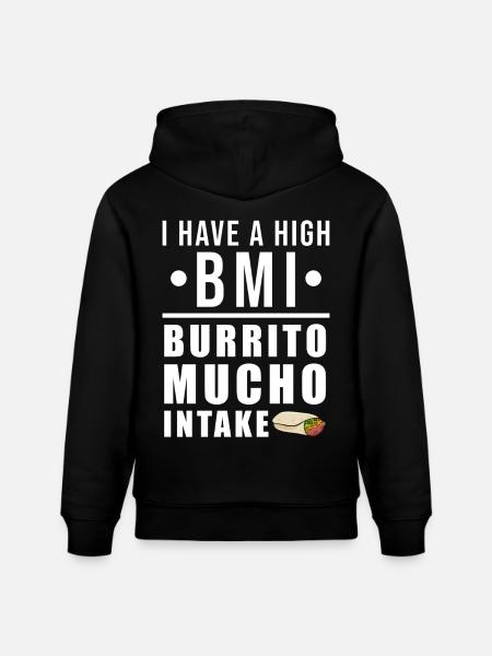 burrito - Stanley/Stella CRUISER Unisex Organic Hoodie - black