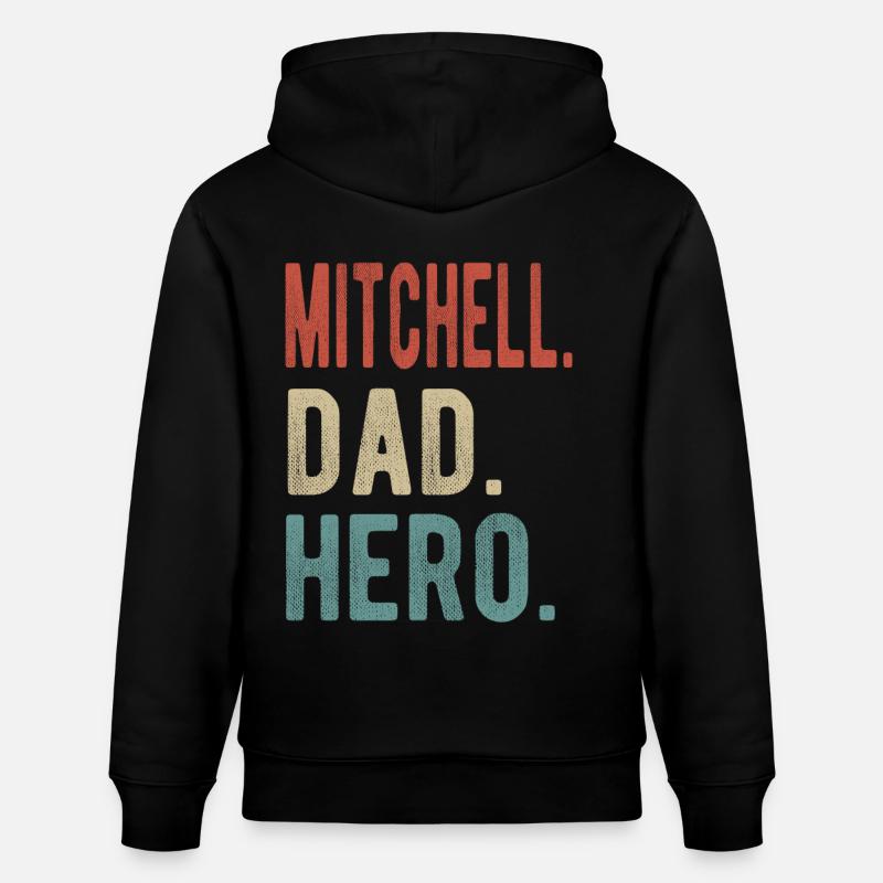 Mitchell Papa Héros - Sweat à capuche bio CRUISER Stanley/Stella Unisexe - noir