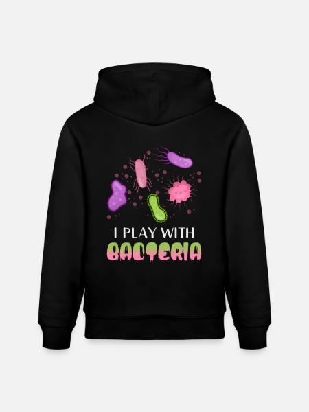 Biology Saying - Stanley/Stella CRUISER Unisex Organic Hoodie - black