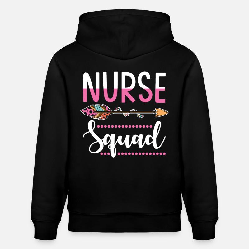 Infirmier - Sweat à capuche bio CRUISER Stanley/Stella Unisexe - noir