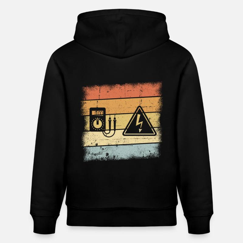 Cadeau Eletkriker - Sweat à capuche bio CRUISER Stanley/Stella Unisexe - noir