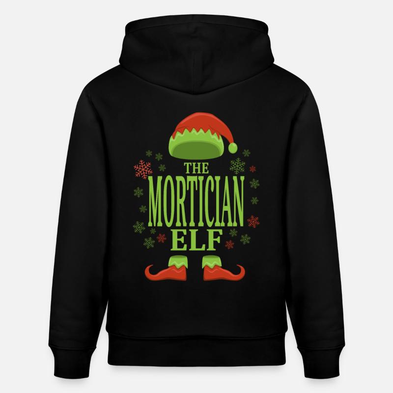 Undertaker Christmas Elf - Sweat à capuche bio CRUISER Stanley/Stella Unisexe - noir