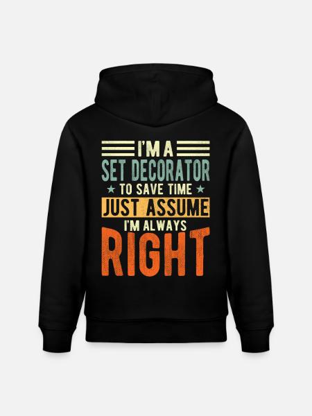 Set Dekorateur - Stanley/Stella Unisex Bio-Hoodie CRUISER - Schwarz