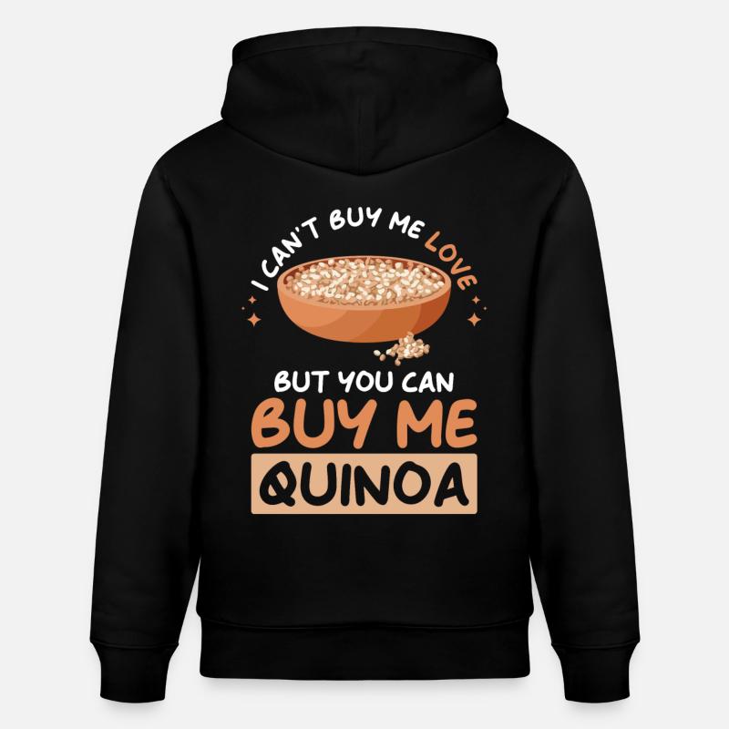 Dicton du quinoa - Sweat à capuche bio CRUISER Stanley/Stella Unisexe - noir