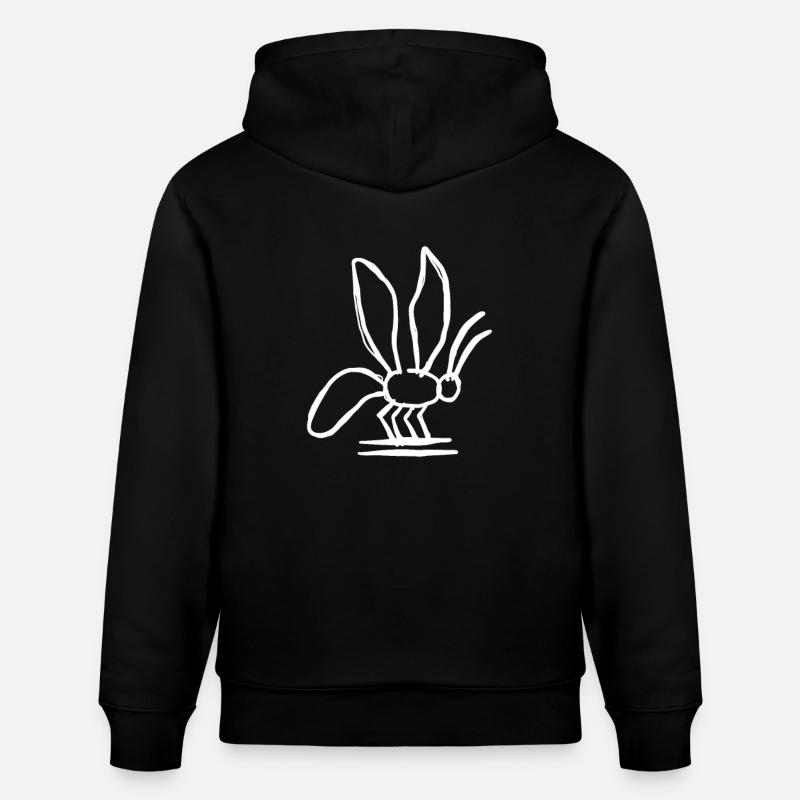 Egypte Ancient Symbol Bit - Sweat à capuche bio CRUISER Stanley/Stella Unisexe - noir