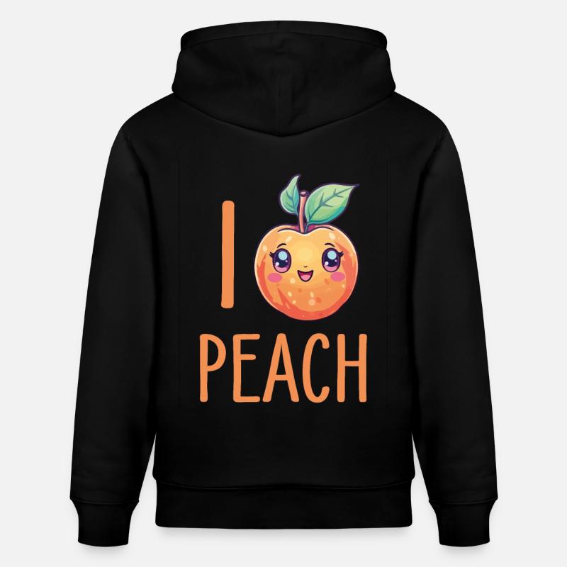 Pêche Kawaii - Sweat à capuche bio CRUISER Stanley/Stella Unisexe - noir