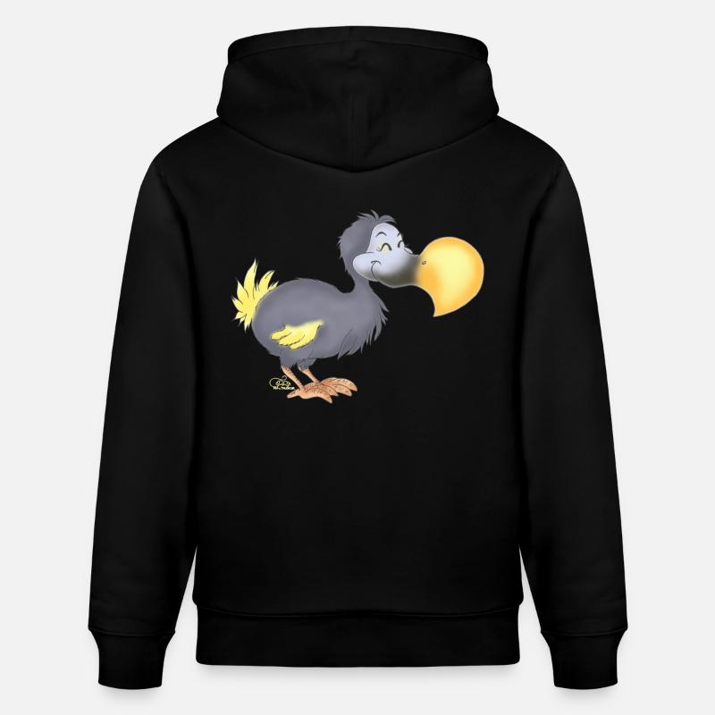 Dropsiger Dodo - Stanley/Stella Unisex Bio-Hoodie CRUISER - Schwarz