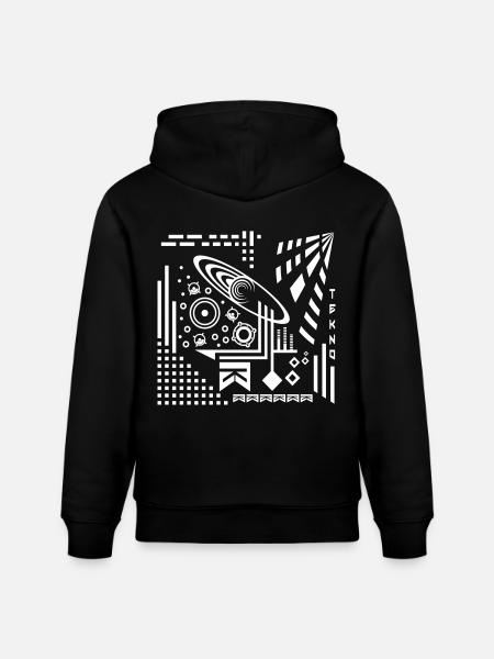Tekno 23 - Stanley/Stella Unisex Bio-Hoodie CRUISER - Schwarz