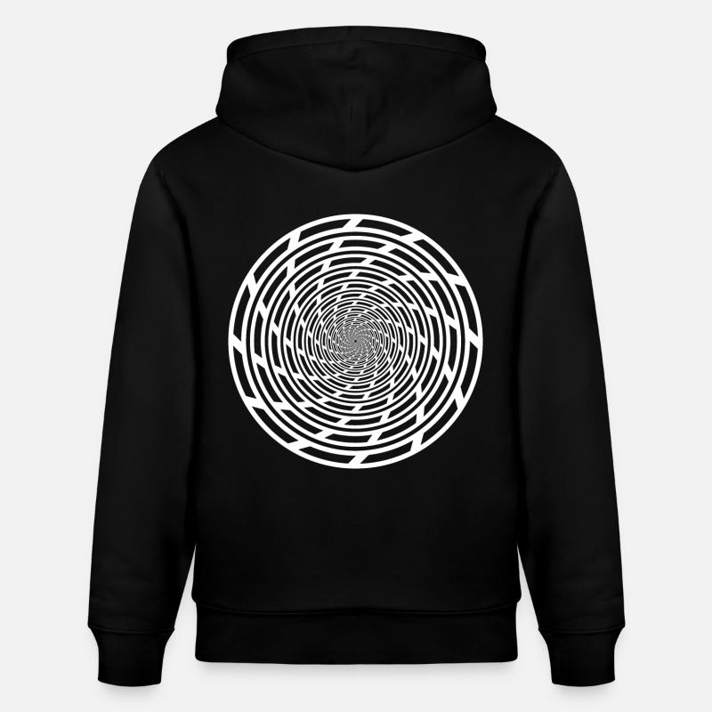 Tekno 23 Spiral - Sweat à capuche bio CRUISER Stanley/Stella Unisexe - noir