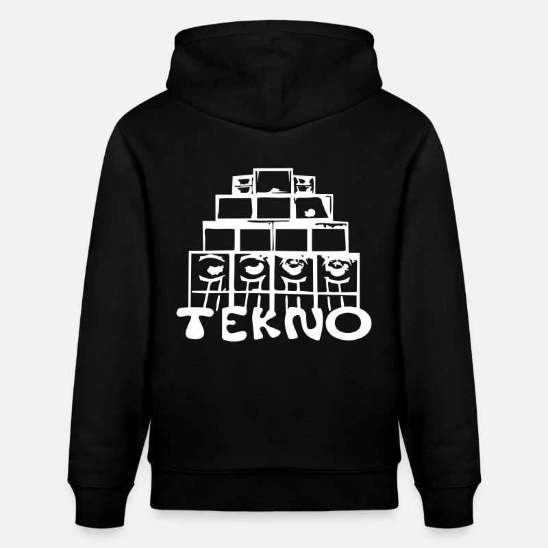tekno 23 - Sweat à capuche bio CRUISER Stanley/Stella Unisexe - noir