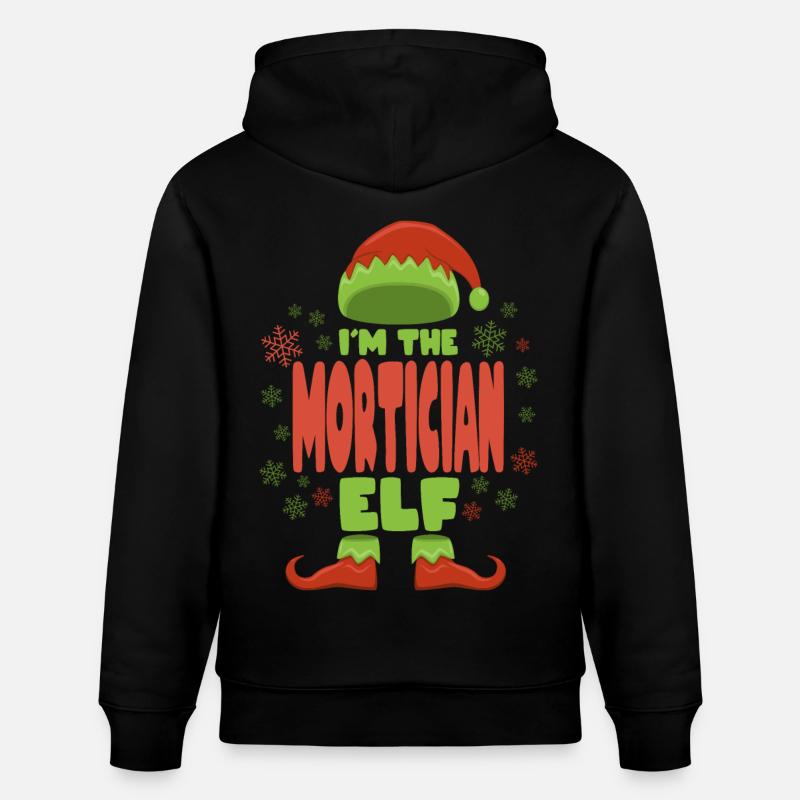Undertaker Christmas Elf - Sweat à capuche bio CRUISER Stanley/Stella Unisexe - noir