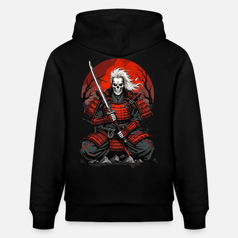 Anciens samouraïs - Sweat à capuche bio CRUISER Stanley/Stella Unisexe - noir