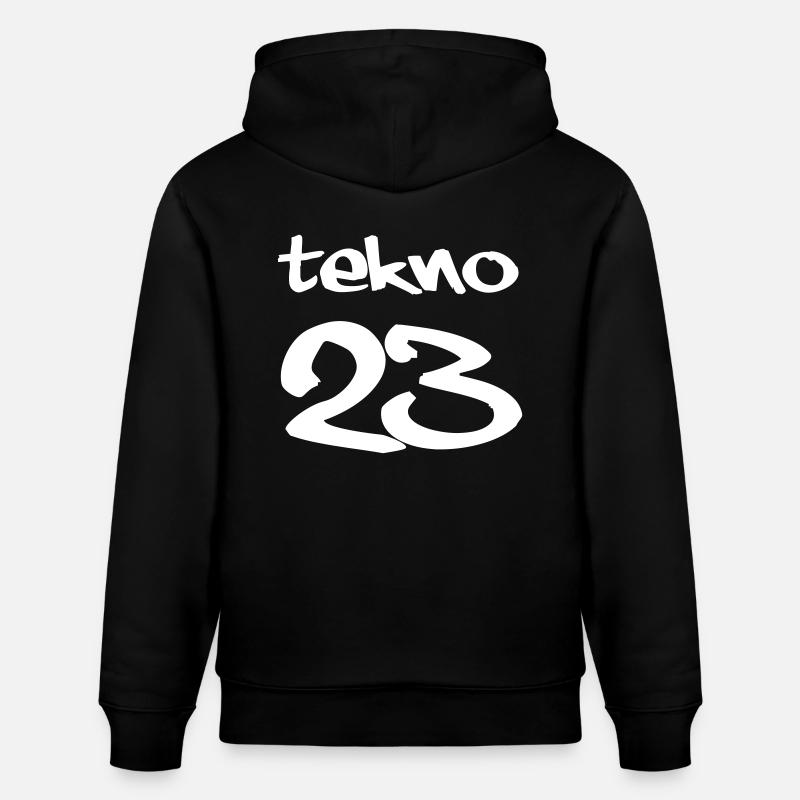 tekno 23 - Sweat à capuche bio CRUISER Stanley/Stella Unisexe - noir