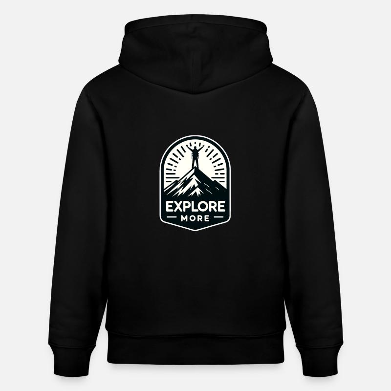 En savoir plus - Wanderer - Sweat à capuche bio CRUISER Stanley/Stella Unisexe - noir