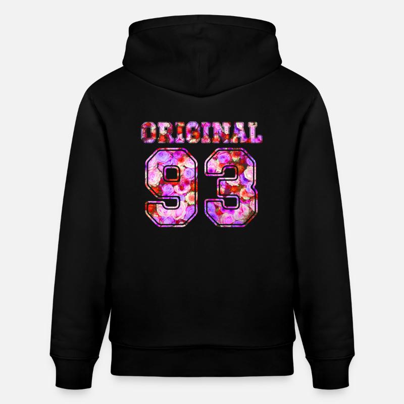 1993 - Anniversaire Bday Présent - Sweat à capuche bio CRUISER Stanley/Stella Unisexe - noir