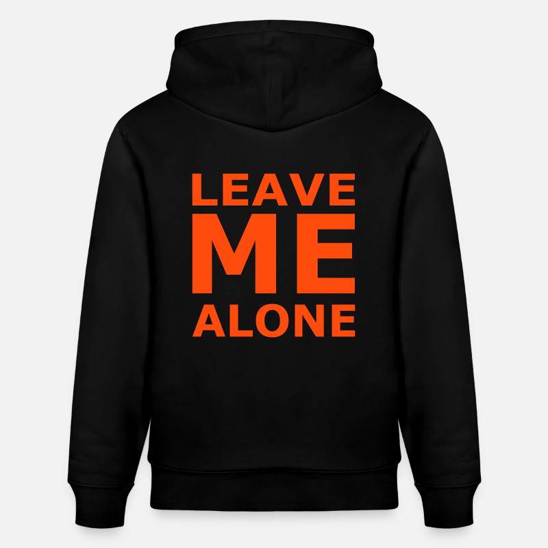 Leave Me Alone - Sweat à capuche bio CRUISER Stanley/Stella Unisexe - noir