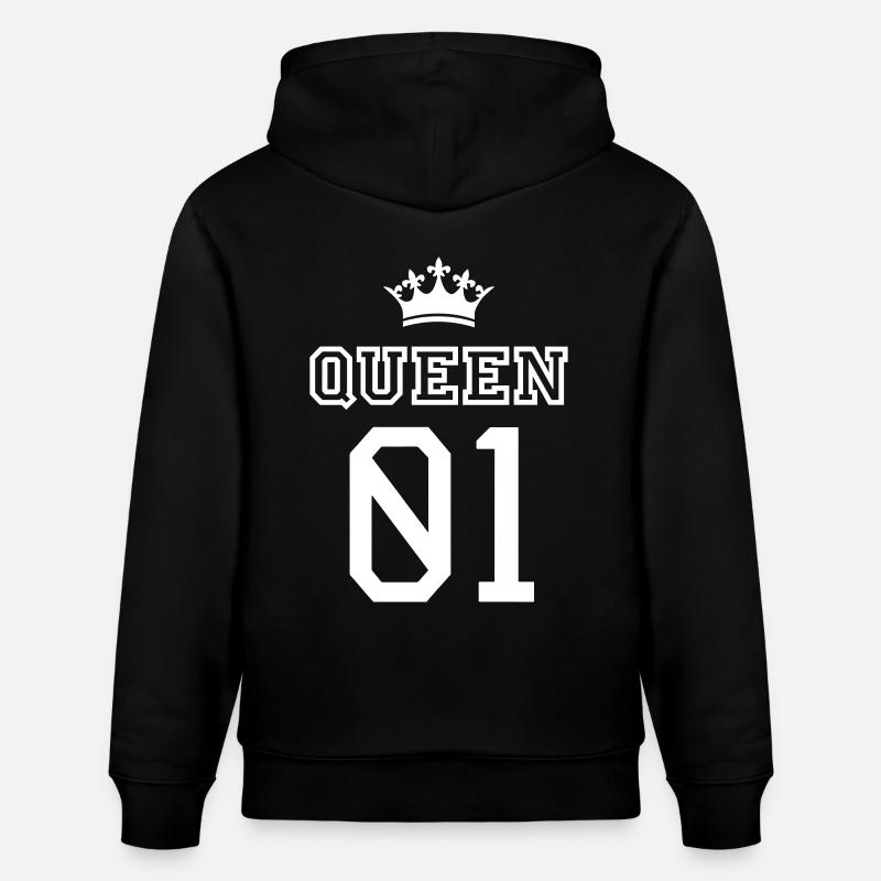 QUEEN - Sweat à capuche bio CRUISER Stanley/Stella Unisexe - noir