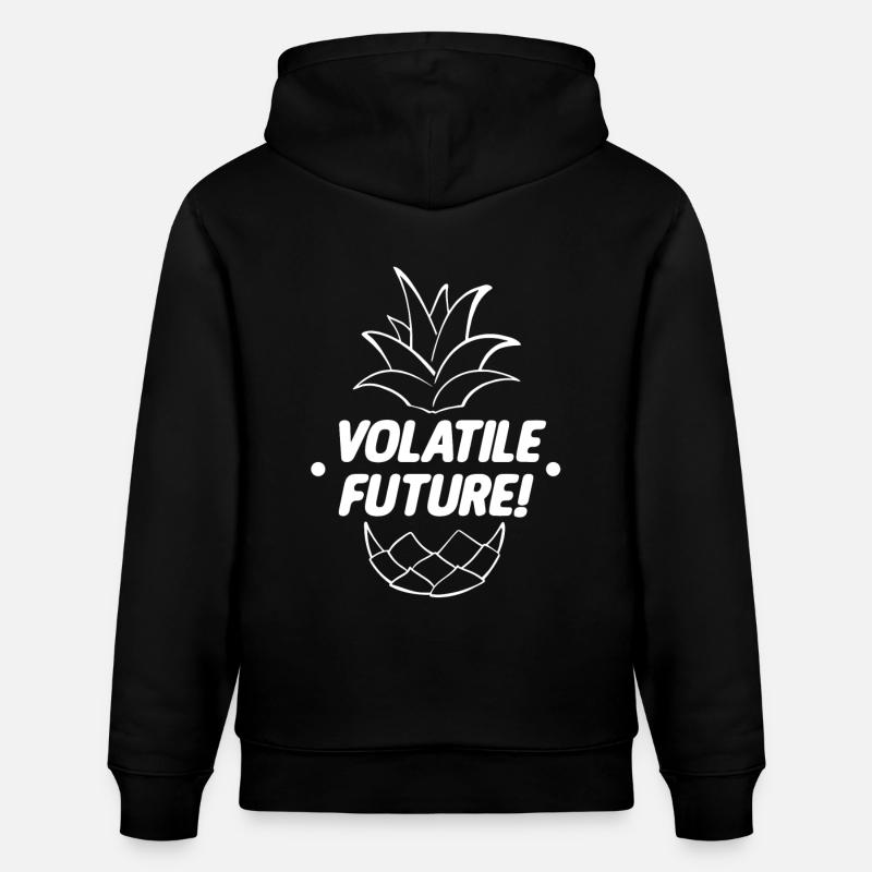 VOLATILE FUTURE! White - Sweat à capuche bio CRUISER Stanley/Stella Unisexe - noir