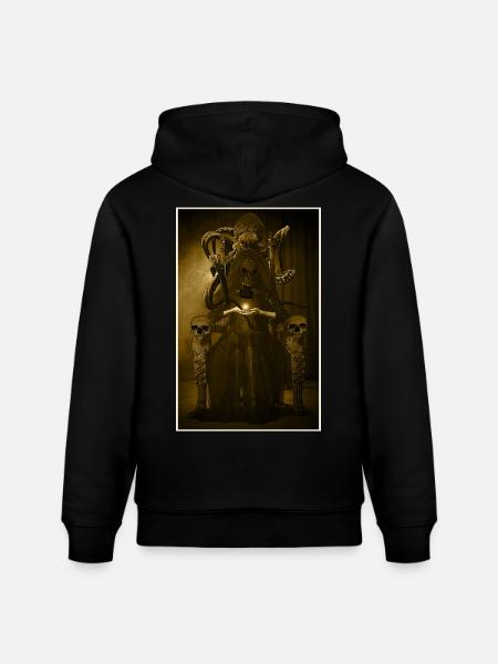 Komm zum Licht - Stanley/Stella Unisex Bio-Hoodie CRUISER - Schwarz