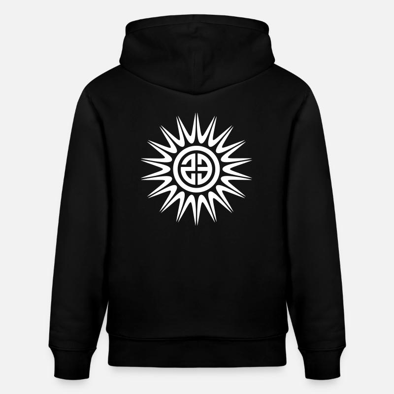 soleil tekno 23 - Sweat à capuche bio CRUISER Stanley/Stella Unisexe - noir