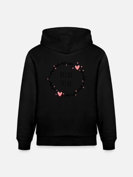 Bride to be | JGA - Stanley/Stella CRUISER Unisex Organic Hoodie - black