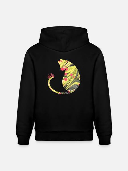 Bicycle E 114 - Stanley/Stella CRUISER Unisex Organic Hoodie - black