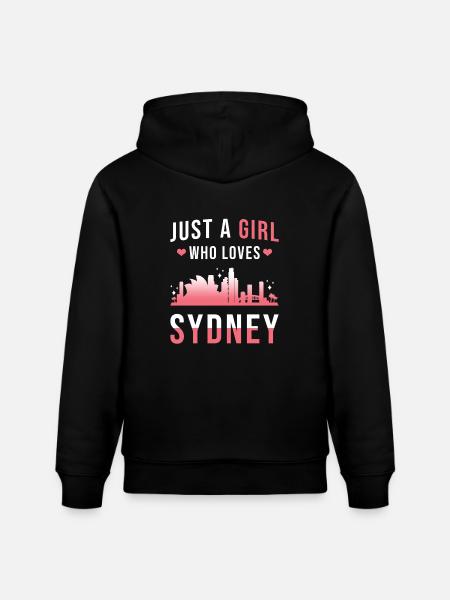Sydney - Stanley/Stella CRUISER Unisex Organic Hoodie - black