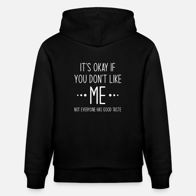 Lustiger Spruch - Stanley/Stella Unisex Bio-Hoodie CRUISER  - Schwarz