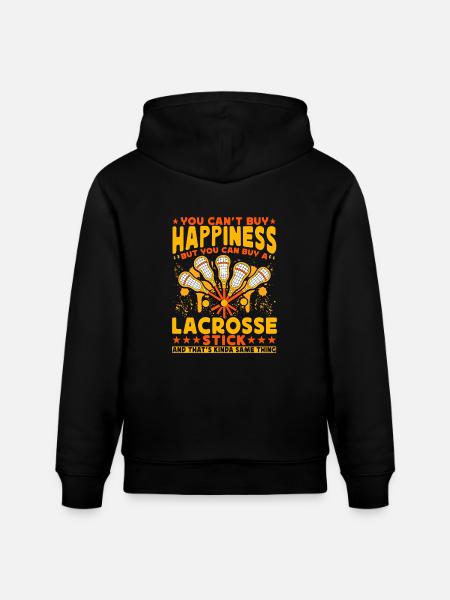 Lacrosse Lustige Sprüche - Stanley/Stella Unisex Bio-Hoodie CRUISER - Schwarz