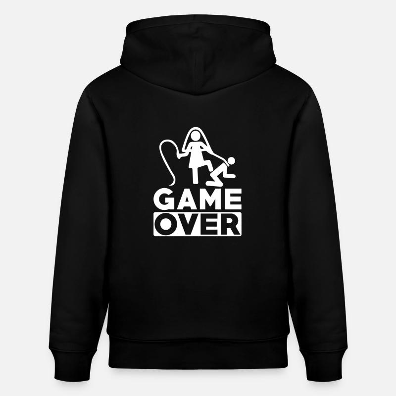 Mariage Mariage Mari Game Over - Sweat à capuche bio CRUISER Stanley/Stella Unisexe - noir