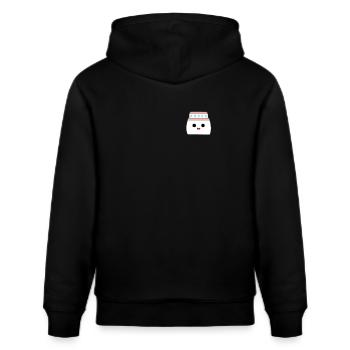 Navire de croisière - Sweat à capuche bio CRUISER Stanley/Stella Unisexe - noir - Dos - Alina (178cm)