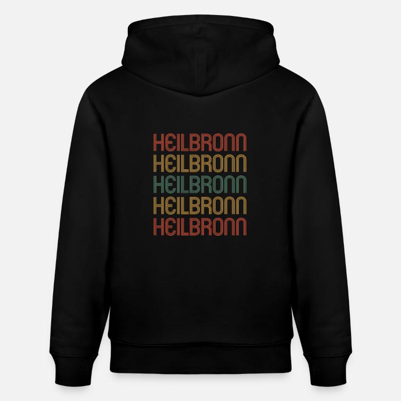 Heilbronnerin Heilbronner Heilbronn - Sweat à capuche bio CRUISER Stanley/Stella Unisexe - noir