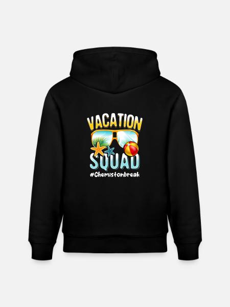 Chemiker-Ferientruppe #Chemistonbreak - Stanley/Stella Unisex Bio-Hoodie CRUISER - Schwarz