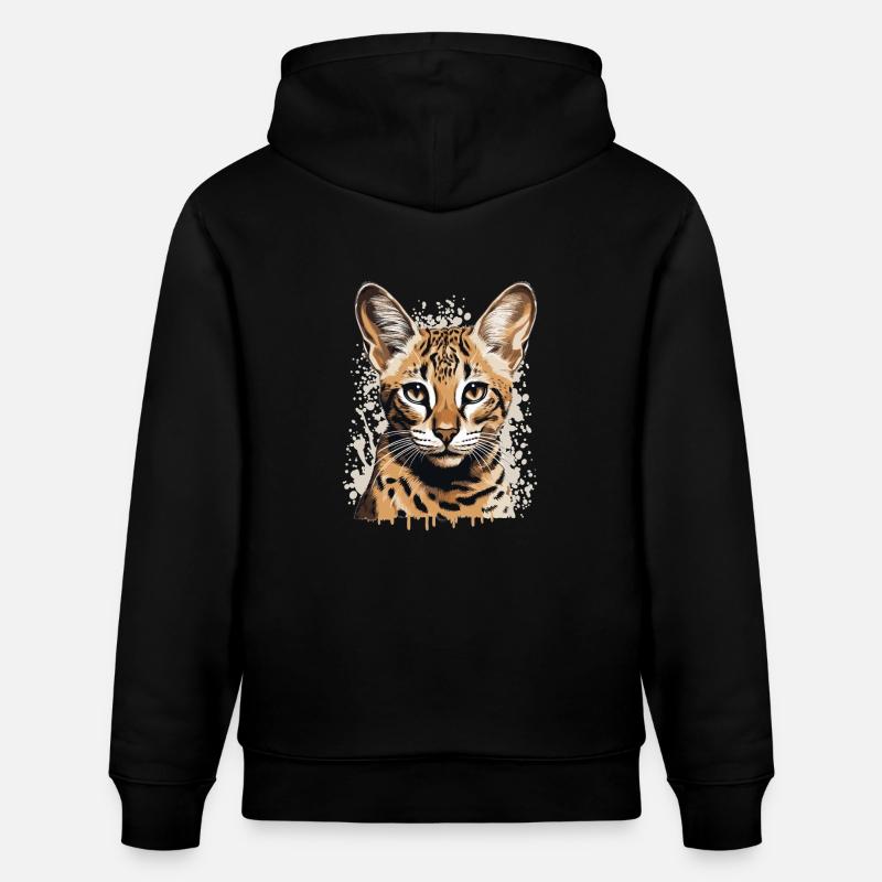 Savane - Sweat à capuche bio CRUISER Stanley/Stella Unisexe - noir