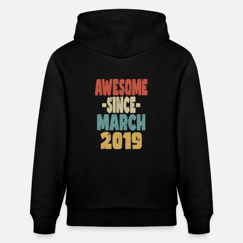 Génial mars 2019 - Sweat à capuche bio CRUISER Stanley/Stella Unisexe - noir