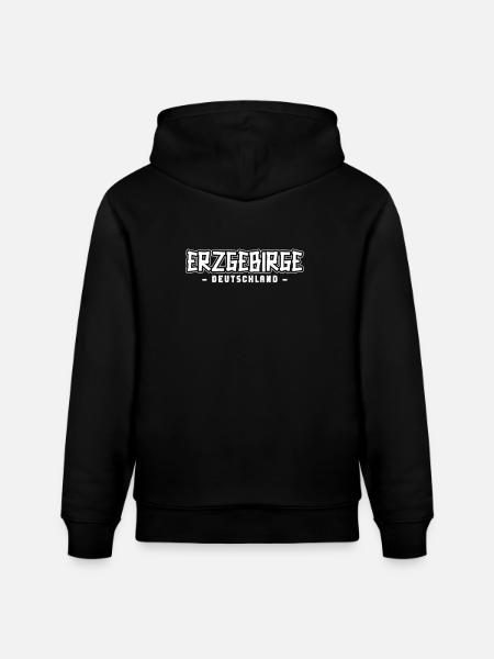 Ore Mountains - Stanley/Stella CRUISER Unisex Organic Hoodie - black