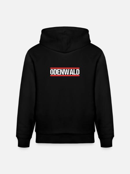Odenwald - Stanley/Stella Unisex Bio-Hoodie CRUISER  - Schwarz