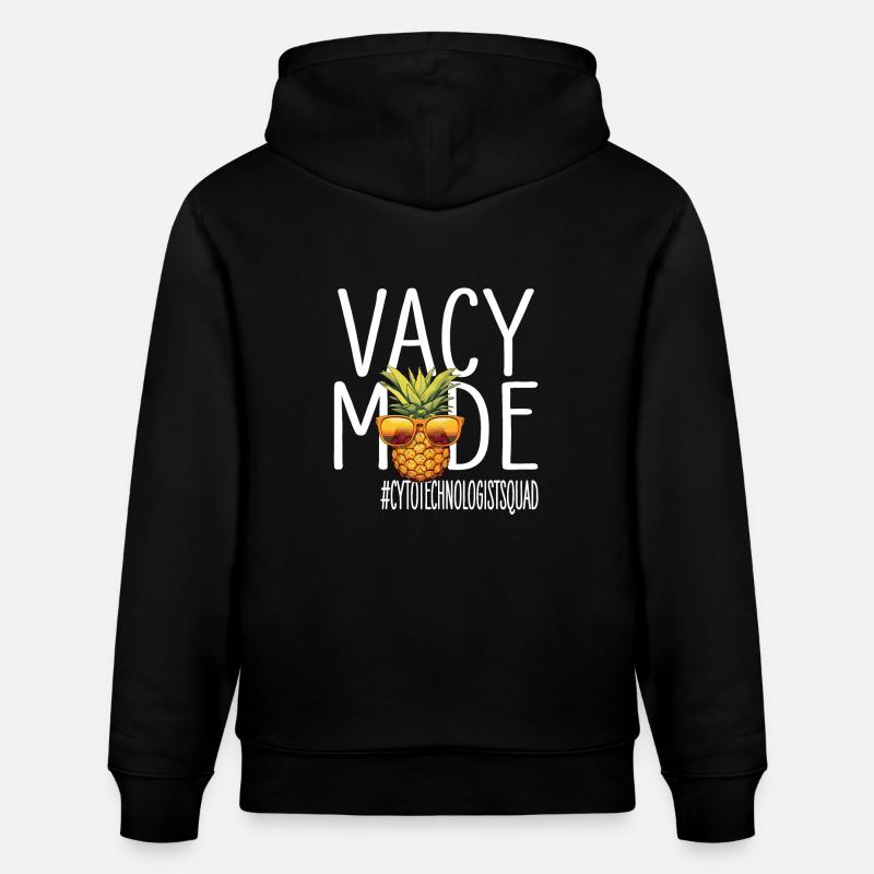 Cytotechnologue Vacances Mode Vacances - Sweat à capuche bio CRUISER Stanley/Stella Unisexe - noir