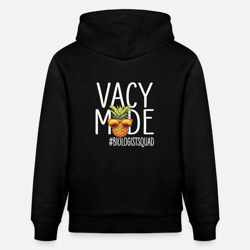 Biologiste Vacances Vacy Mode Biologistescouade - Sweat à capuche bio CRUISER Stanley/Stella Unisexe - noir