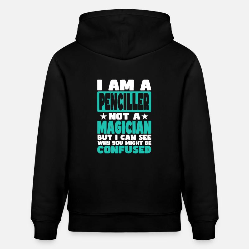 Dessinateur - Sweat à capuche bio CRUISER Stanley/Stella Unisexe - noir