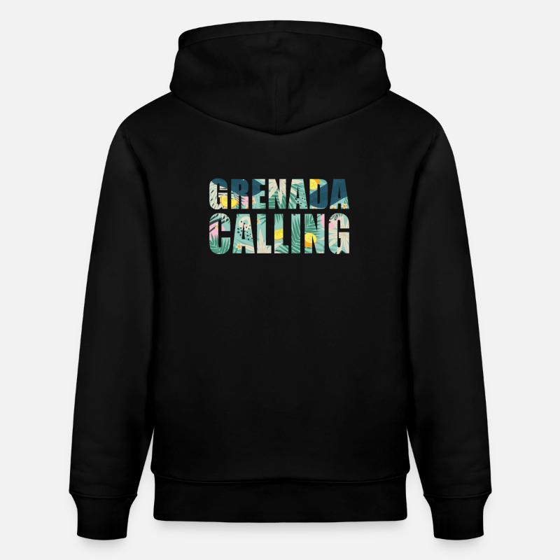 Grenade Calling Tropical Vibes - Sweat à capuche bio CRUISER Stanley/Stella Unisexe - noir