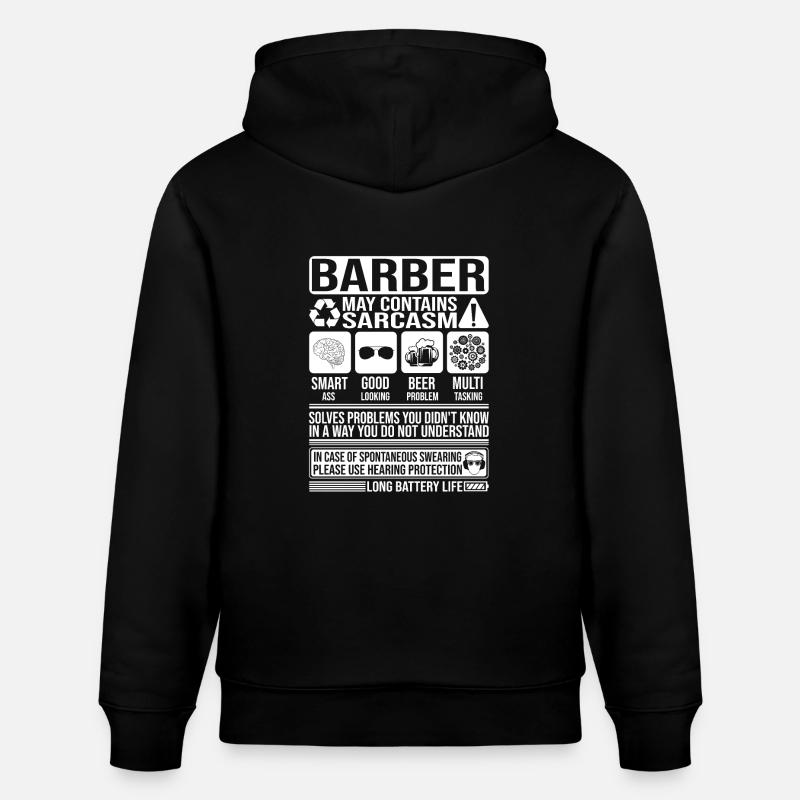 Sarcasme drôle Cadeau - Sweat à capuche bio CRUISER Stanley/Stella Unisexe - noir