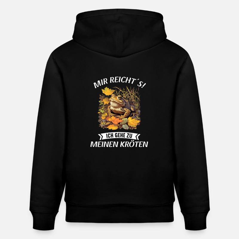 Toad Toads Toad - Stanley/Stella CRUISER Unisex Organic Hoodie - black