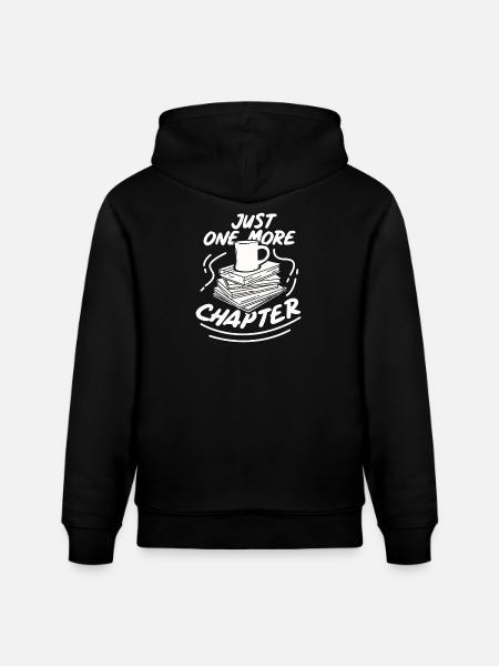 Read books book gift bookshelf - Stanley/Stella CRUISER Unisex Organic Hoodie - black