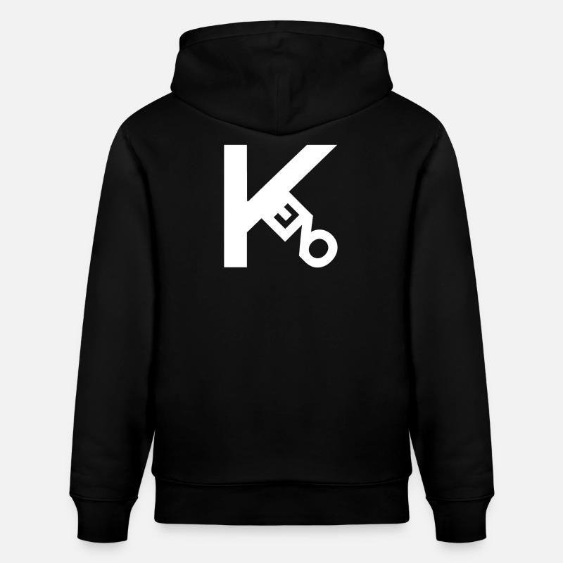 Keno blanc - Sweat à capuche bio CRUISER Stanley/Stella Unisexe - noir