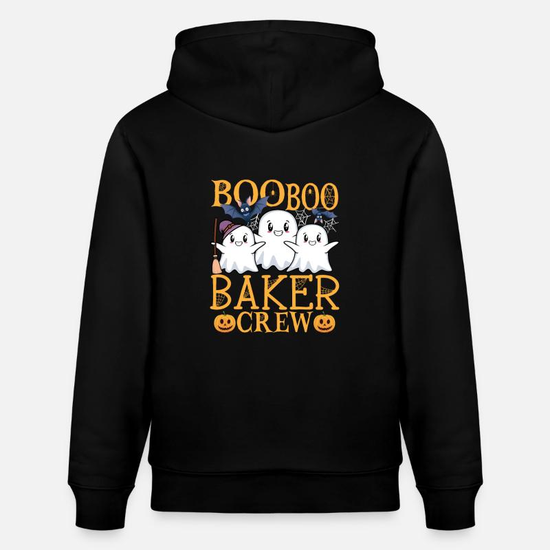 Bäcker uu Lustiger Bäcker - Stanley/Stella Unisex Bio-Hoodie CRUISER  - Schwarz